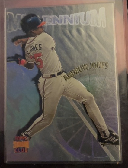1997 Topps Stadium Club Millennium #M26 Andruw Jones — front