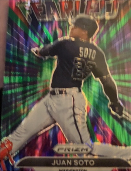 2023 Panini Prizm Fearless #FS-JS Juan Soto — front
