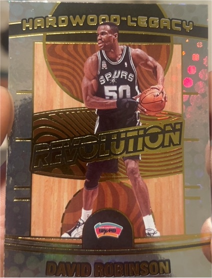 2024-25 Panini Revolution #17 David Robinson Hardwood Legacy — front