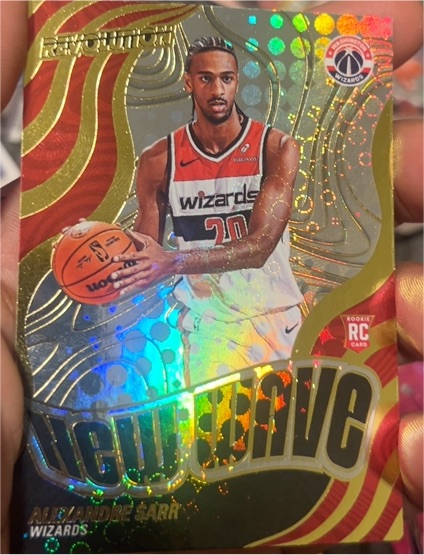 2024-25 Panini Revolution #12 Alexandre Sarr New Wave — front