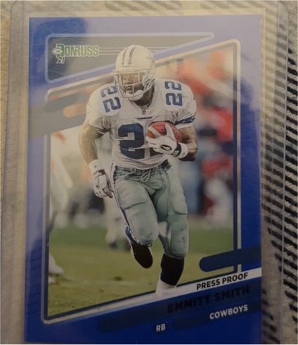 2021 Donruss #200 Emmitt Smith Dallas Cowboys — front