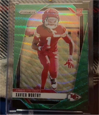 2024 Panini Prizm #399 Xavier Worthy — front