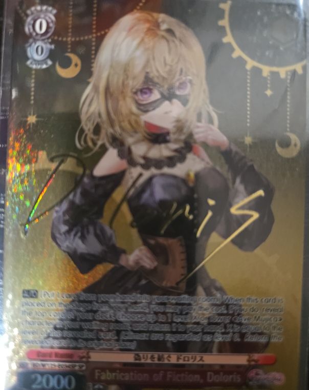 Weiss Schwarz MyGO!!!!! × Ave Mujica BD/W125-005SP Doloris — front