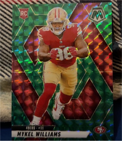 2025 Panini Mosaic #98 Mykel Williams — front