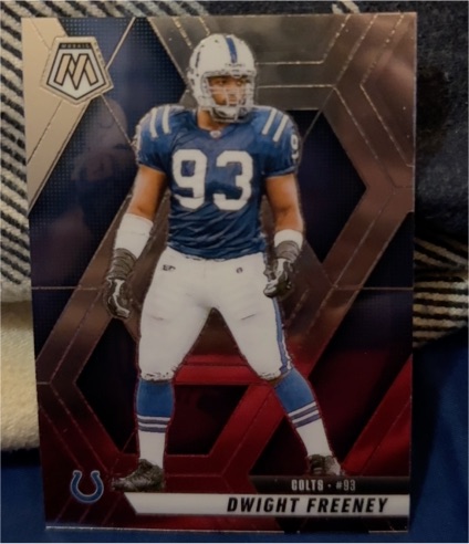 2025 Panini Mosaic #185 Dwight Freeney — front