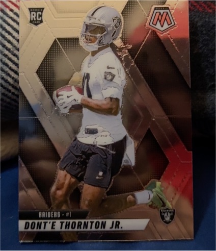 2025 Panini Mosaic #369 Dont'e Thornton Jr. — front