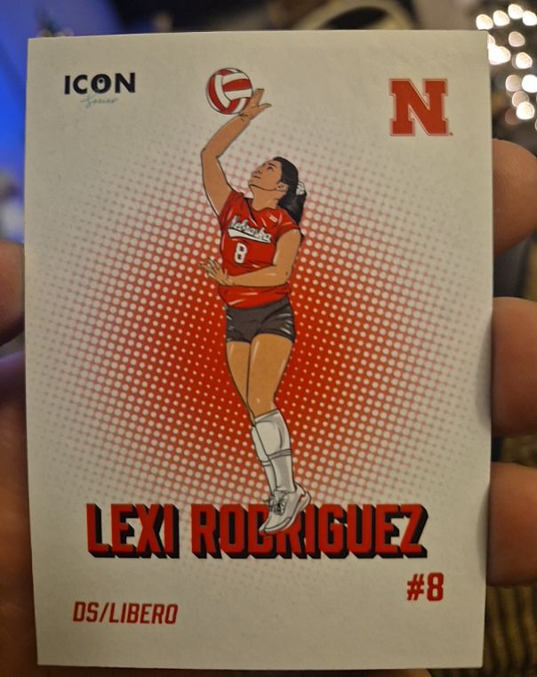 2023 ONIT Nebraska ICON #8 Lexi Rodriguez — front
