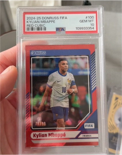 2024-25 Donruss FIFA #100 Kylian Mbappé — front