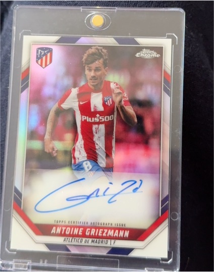 2021-22 Topps Chrome #5V1125 Antoine Griezmann — front