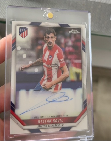 2021-22 Topps Chrome #unknown Stefan Savic — front