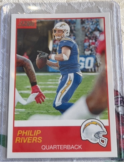2019 Panini Score #22 Philip Rivers — front