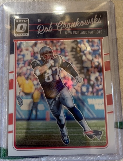 2016 Donruss Optic #63 Rob Gronkowski — front