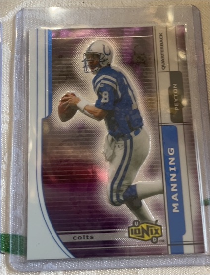 2000 Upper Deck Ionix #23 Peyton Manning — front