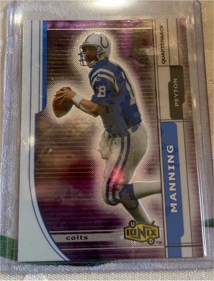 2000 Upper Deck Ionix #23 Peyton Manning — front
