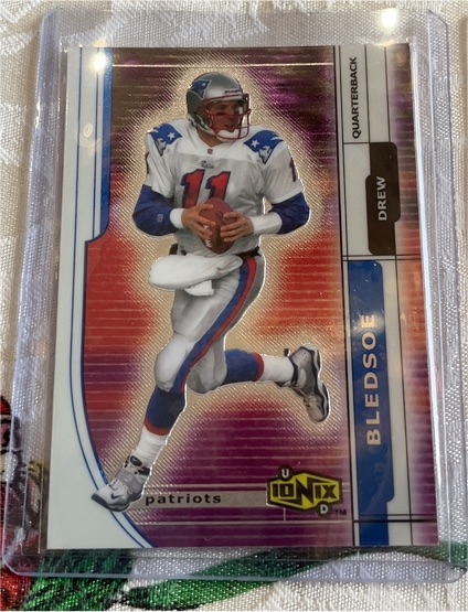 2000 Upper Deck Ionix #34 Drew Bledsoe — front