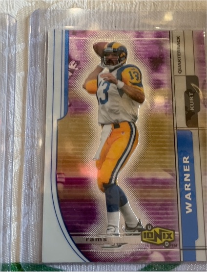 2000 Upper Deck Ionix #48 Kurt Warner — front