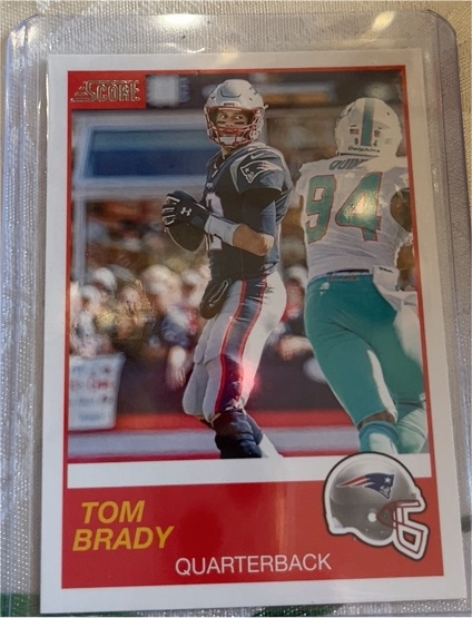2019 Panini Score #142 Tom Brady — front