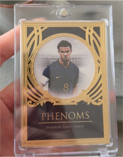 2024 Futera Unique Gold Frame Phenoms #PHG27 Warren Zaire-Emery — front