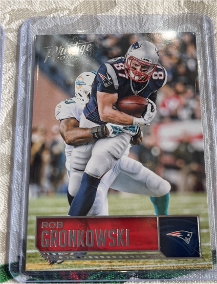 2016 Panini Prestige #119 Rob Gronkowski — front