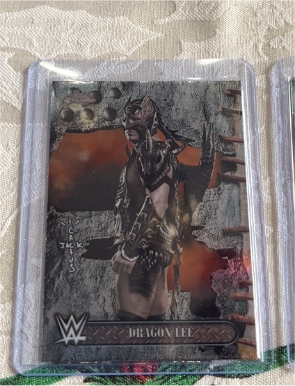 2025 Topps Chrome WWE x Cactus Jack #71 Dragon Lee — front