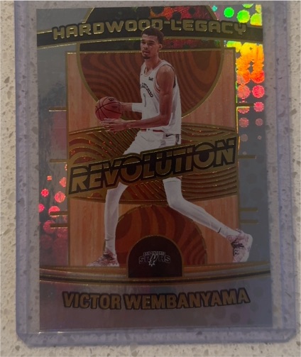 2024-25 Panini Revolution #10 Victor Wembanyama Hardwood Legacy — front