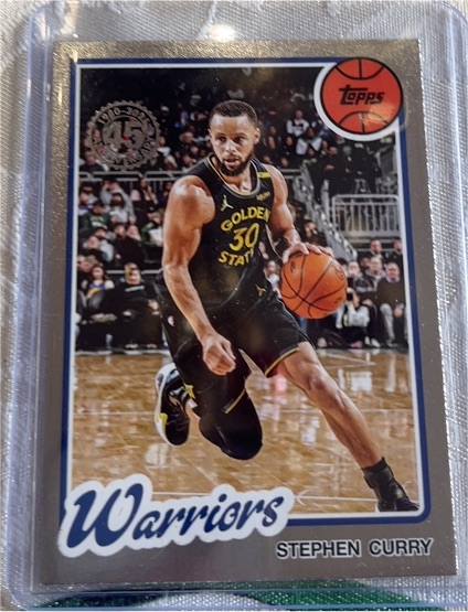 2025-26 Topps 45th Anniversary #80BK-89 Stephen Curry — front