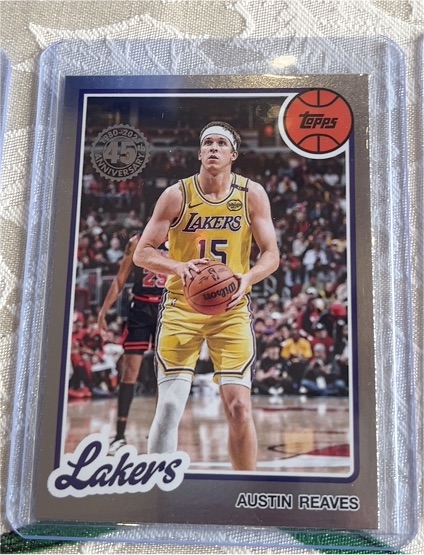2025-26 Topps Basketball 45th Anniversary #80BK-6 Austin Reaves — front