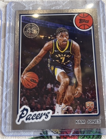 2025-26 Topps #80BK-81 Kam Jones 1980-81 Topps Basketball — front