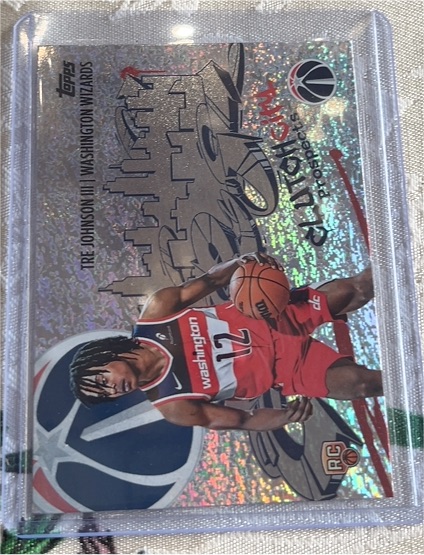 2025-26 Topps #CC-6 Tre Johnson III — front