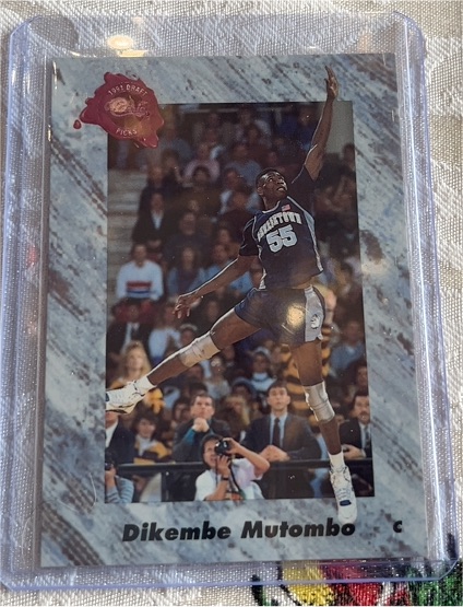 1991 Classic Draft Picks #151 Dikembe Mutombo — front