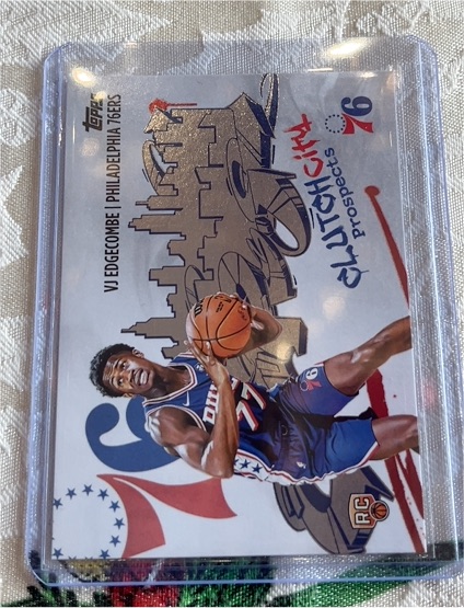 2025-26 Topps #CC-3 VJ Edgecombe Clutch City Prospects — front