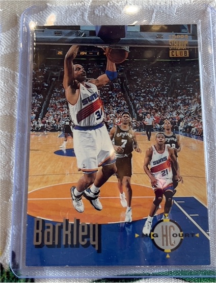 1993-94 Topps Stadium Club High Court #177 Charles Barkley — front