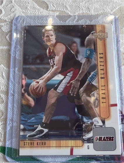 2001-02 Upper Deck #138 Steve Kerr — front