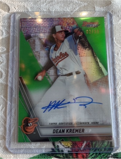 2019 Bowman's Best #B19-DK Dean Kremer — front