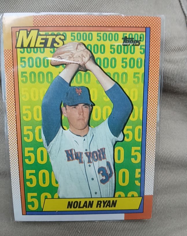1990 Topps #2 Nolan Ryan — front