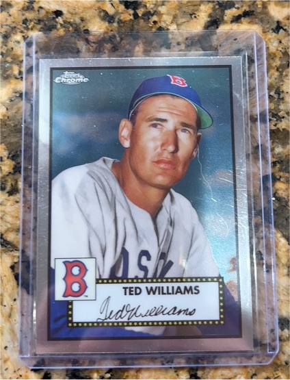 2021 Topps Chrome Platinum Anniversary #614 Ted Williams — front