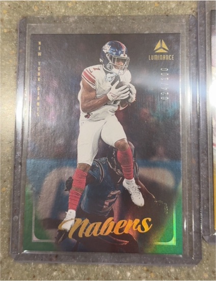 2025 Panini Luminance #2 Malik Nabers — front