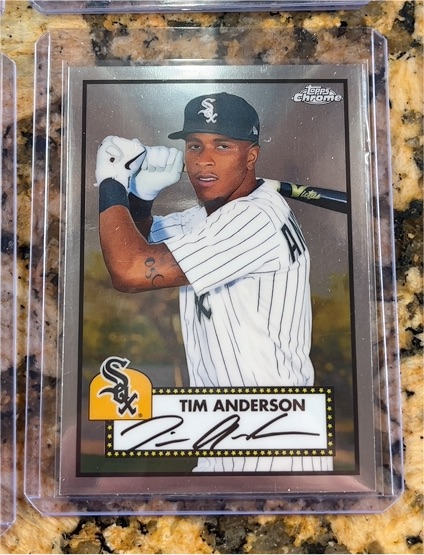 2021 Topps Chrome Platinum Anniversary #328 Tim Anderson — front