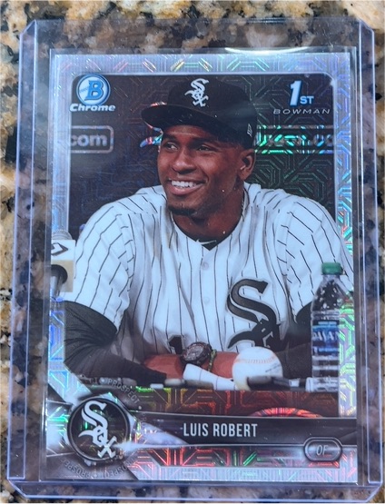 2018 Bowman Chrome Mega Box #BCP21 Luis Robert — front