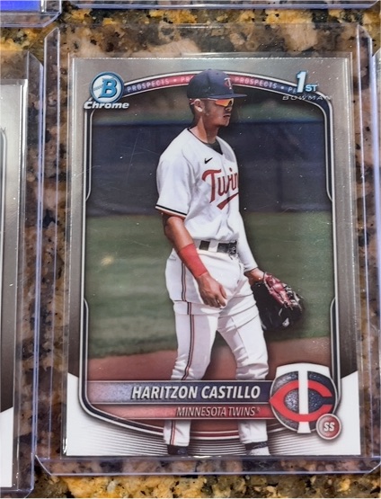 2025 Bowman Chrome #BCP-161 Haritzon Castillo — front