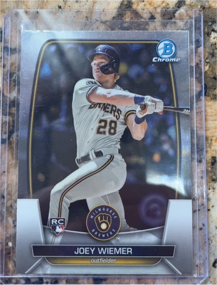 2023 Bowman Chrome #41 Joey Wiemer — front