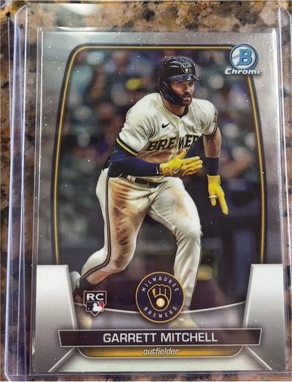 2023 Bowman Chrome #3 Garrett Mitchell — front