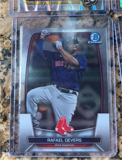 2023 Bowman Chrome #83 Rafael Devers — front