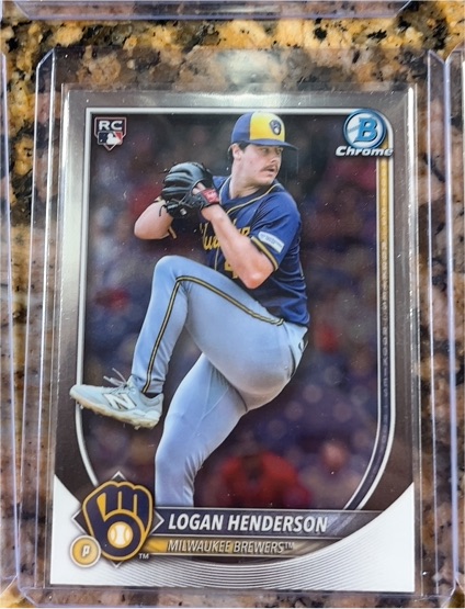 2025 Bowman Chrome #92 Logan Henderson — front