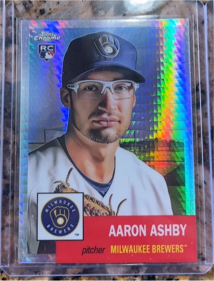 2022 Topps Chrome Platinum Anniversary #378 Aaron Ashby — front