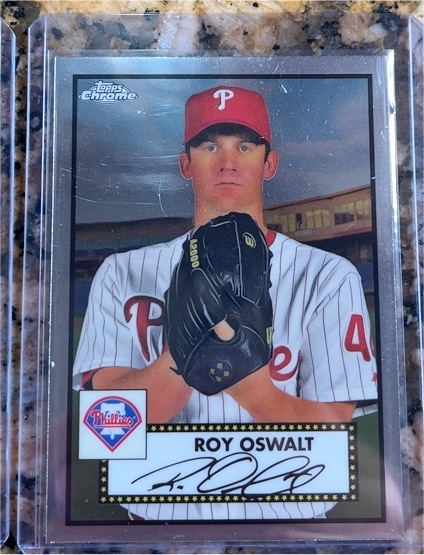 2021 Topps Chrome Platinum Anniversary #578 Roy Oswalt — front