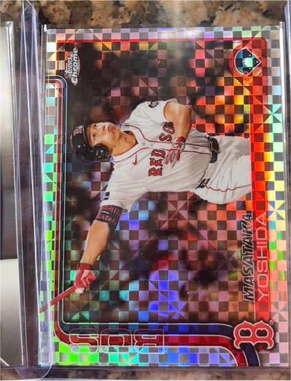 2025 Topps Chrome #141 Masataka Yoshida — front