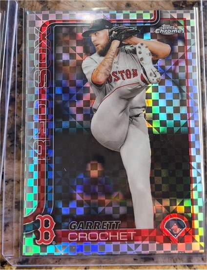 2025 Topps Chrome #264 Garrett Crochet — front