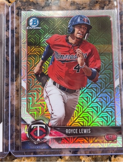 2018 Bowman Chrome Prospects #BCP93 Royce Lewis — front