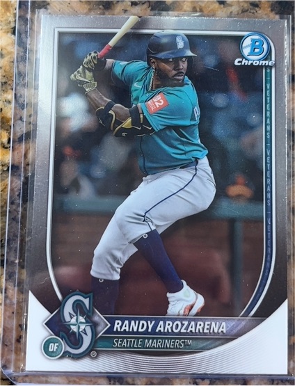 2025 Bowman Chrome #35 Randy Arozarena — front